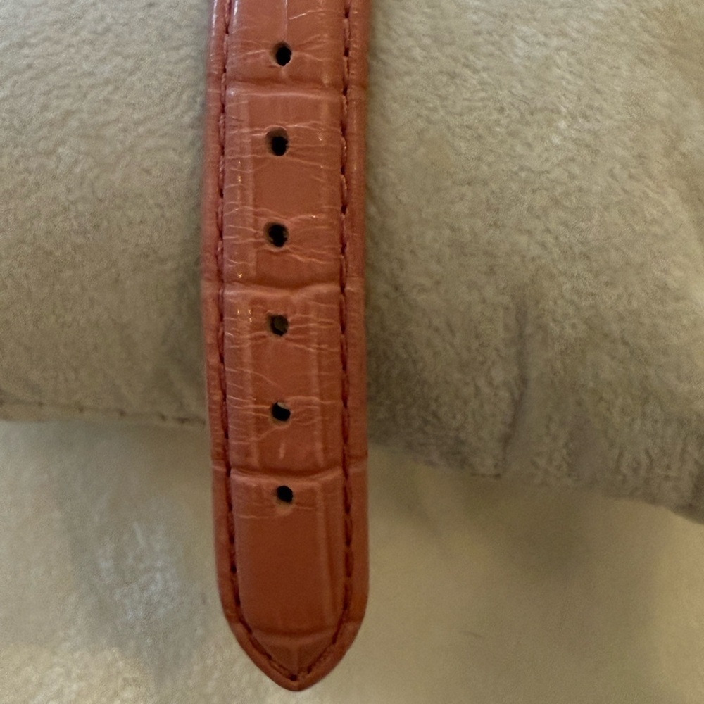 Honora Pink Leather & Pearl Bracelet – Genuine Leather, Silver Accents - EUC - Picture 8 of 13